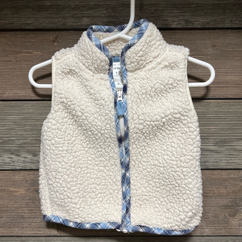 12m Carters Vest
